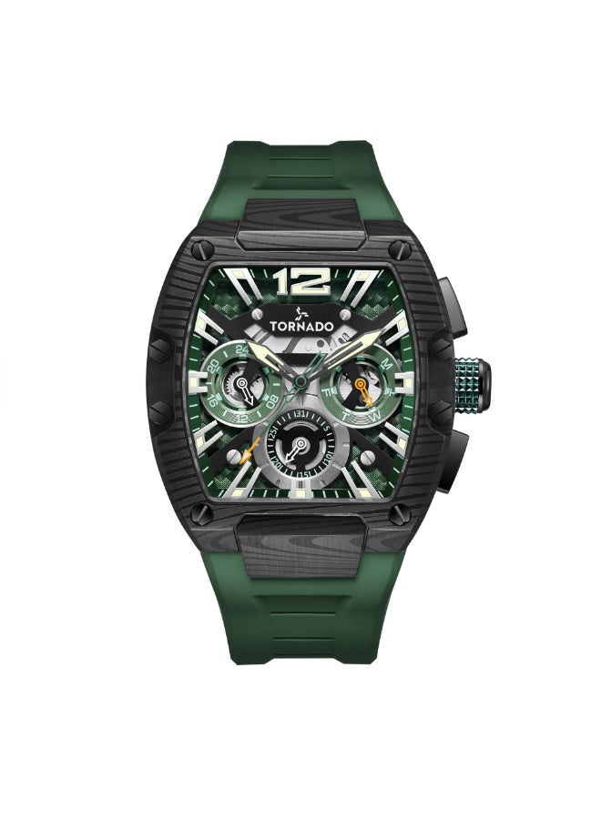TORNADO Men's 316L stainless steel Multifunction Watch T23105L-BFGB - 43 mm - Image 1